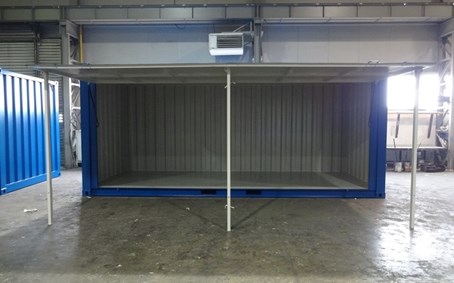 Udstillingscontainer Kioskcontainer Savcontainer