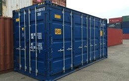 20' High Cube Sidedørs Container